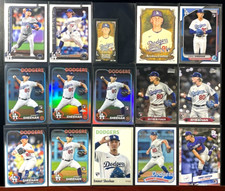 RIVER RYAN 2025 Topps Series 1 BASE ROOKIE #273 - Los Angeles Dodgers RC Lot 15