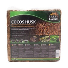 5 kg Kokoschips - Grober gepresster Humusziegel als Terrarienbodengrund = ca.55L