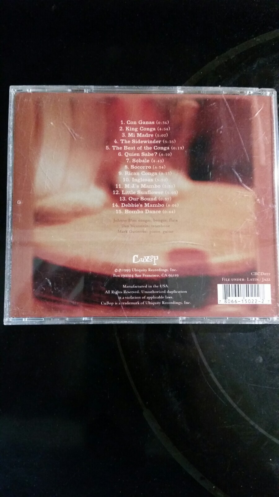 JOHNNY BLAS King Conga CD 780661502227 eBay