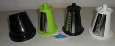PRESTO PROFESSIONAL SALAD SHOOTER SUPER SHRED SLICER FOOD CONES LOT ONLY 02970