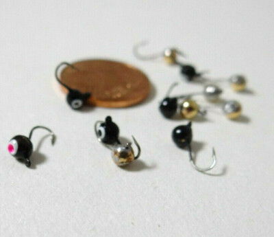 Eisangeln.Ice Fishing.Winterangeln Mormyschka Wolfram.Tungsten Ice Jig 0,2gr.