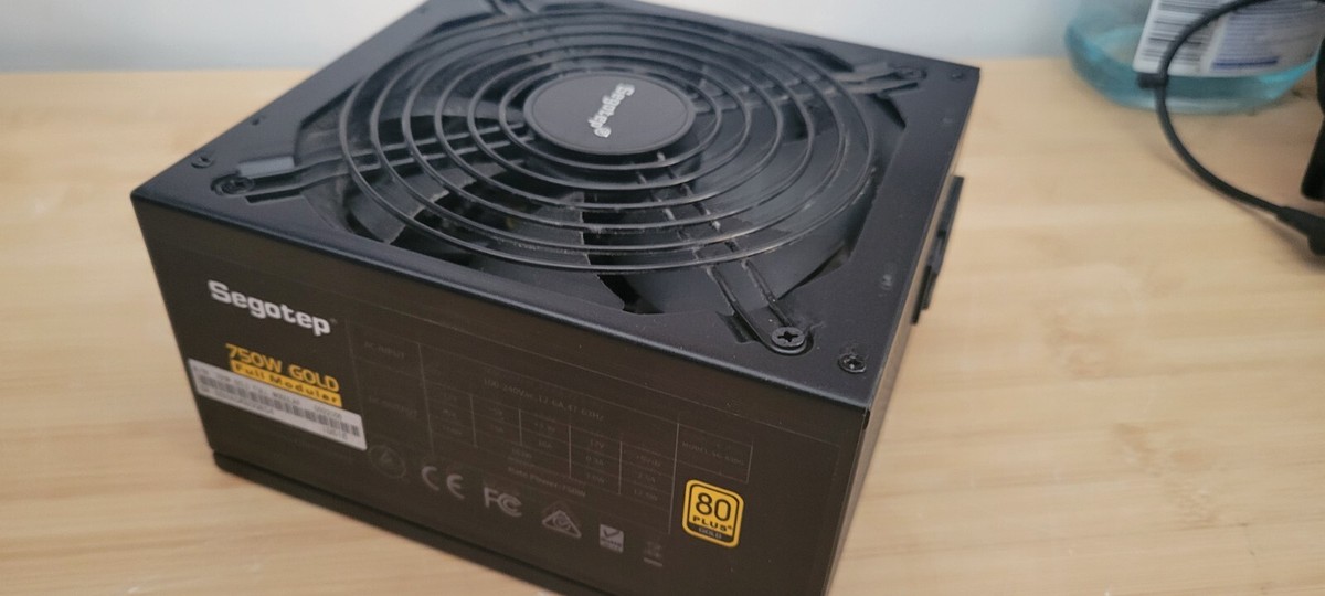 【美中古】Segotep 750W GOLD FULL MODULAR 美中古】Segotep 750W GOLD FULL MODULAR Segotep 750W Fully