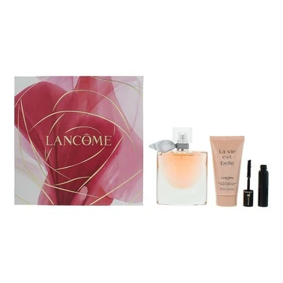 LANC�ME Lancome La Vie Est Belle Eau de Parfum 50ml, Body Lotion + Mascara Gift Set