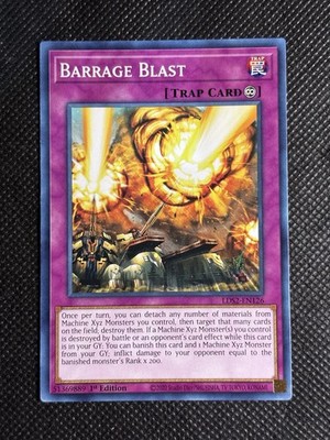 YuGiOh! - Barrage Blast LDS2-EN126 Common 1st Edition Near Mint