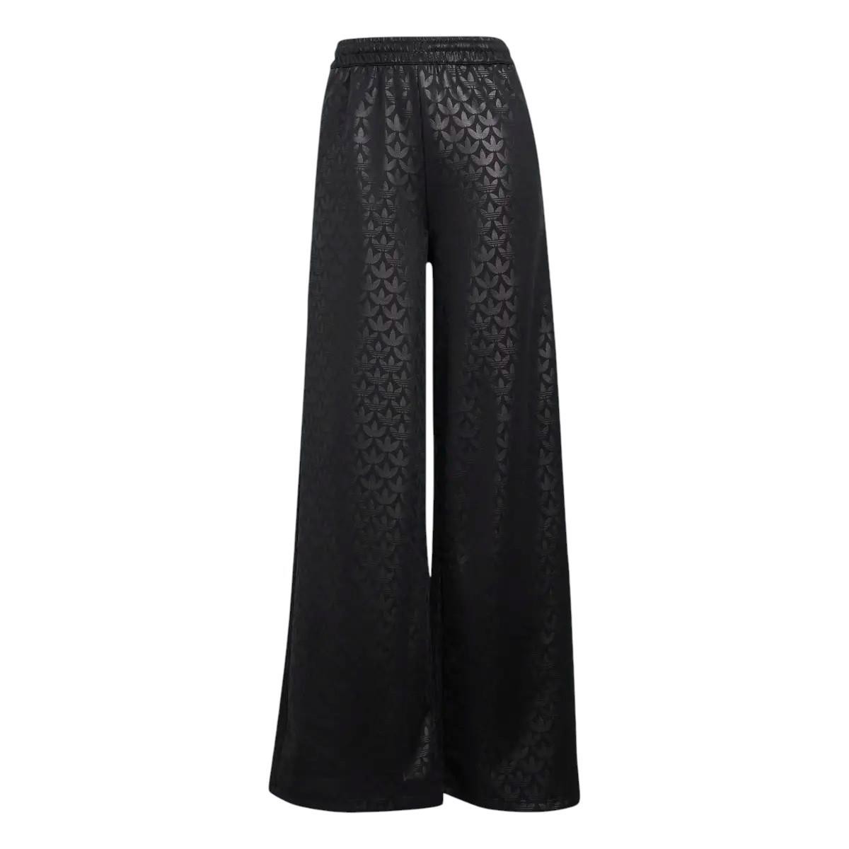 adidas ORIGINALS WOMEN'S SST TRACK PANTS JOGGERS BLACK FLARED