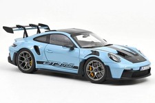 Norev 2022 Porsche 911 992 GT3 RS w/ Weissach Package Gulf Blue 1:18