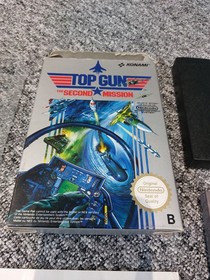 Top Gun The Second Mission Nintendo NES Complet Pal FRA Konami TBE