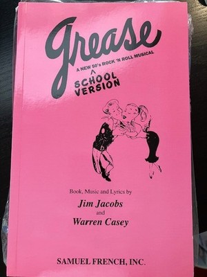 GREASE, School Version Samuel French Musical Play Acting Edition Ships from USA