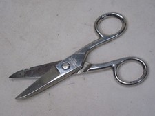 vintage KLEIN TOOLS Chicago scissors electrician stripping scissors shears