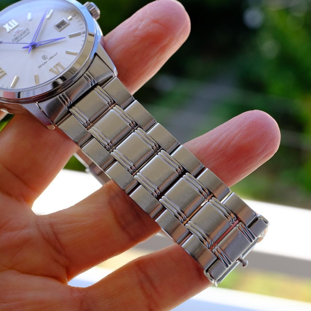 Orient Automatic Watch White Dial Date Unisex Used - image 16