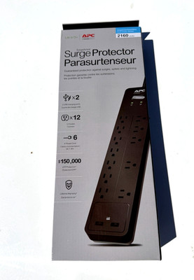 (NEW) APC PH12U2 SurgeArrest 12-Outlet Home Office Premium Surge Protector