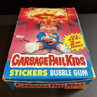 1985 Topps Garbage Pail Kids Series 2 Original 2nd Series Empty Box