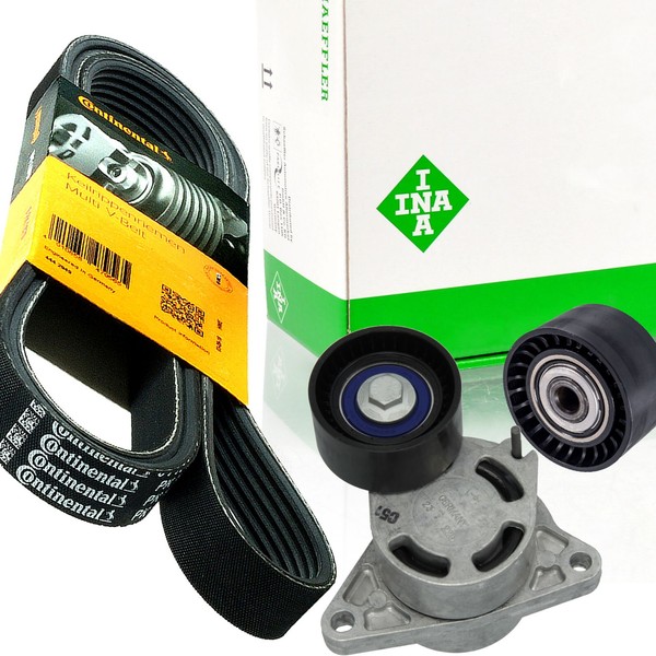Conti 7PK1795 Keilrippenriemen-Satz + Spanner FüR Opel Renault Nissan-image