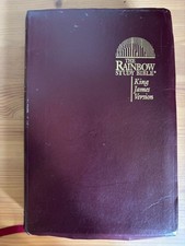 THE RAINBOW STUDY BIBLE KJV BOLD LETTER EDITION COLOR CODED