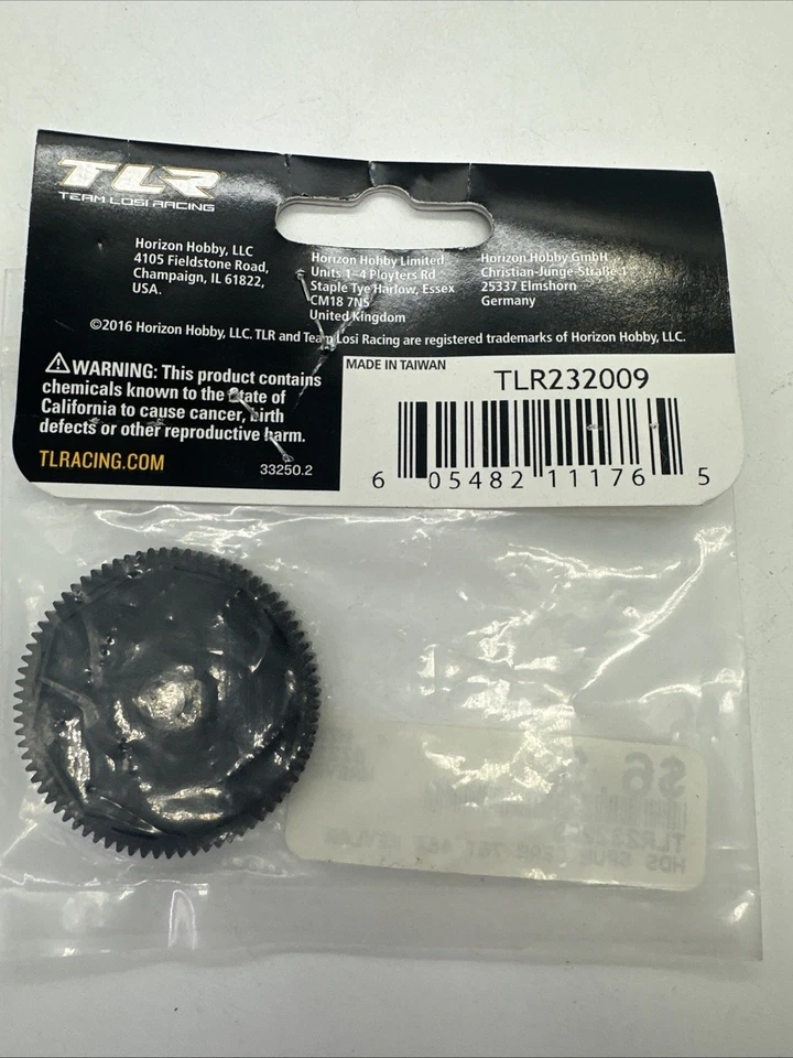 TEAM LOSI RACING TLR232009 48P HDS Spur Gear (Made with Kevlar) (76T) 22 HH - Image 3 of 4
