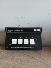 QED 4 Way Speaker Selector Box Audio