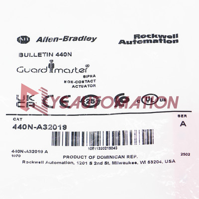 Branded New Allen Bradley 440N-A32019 440A Interlock Switch Accessories Actuator