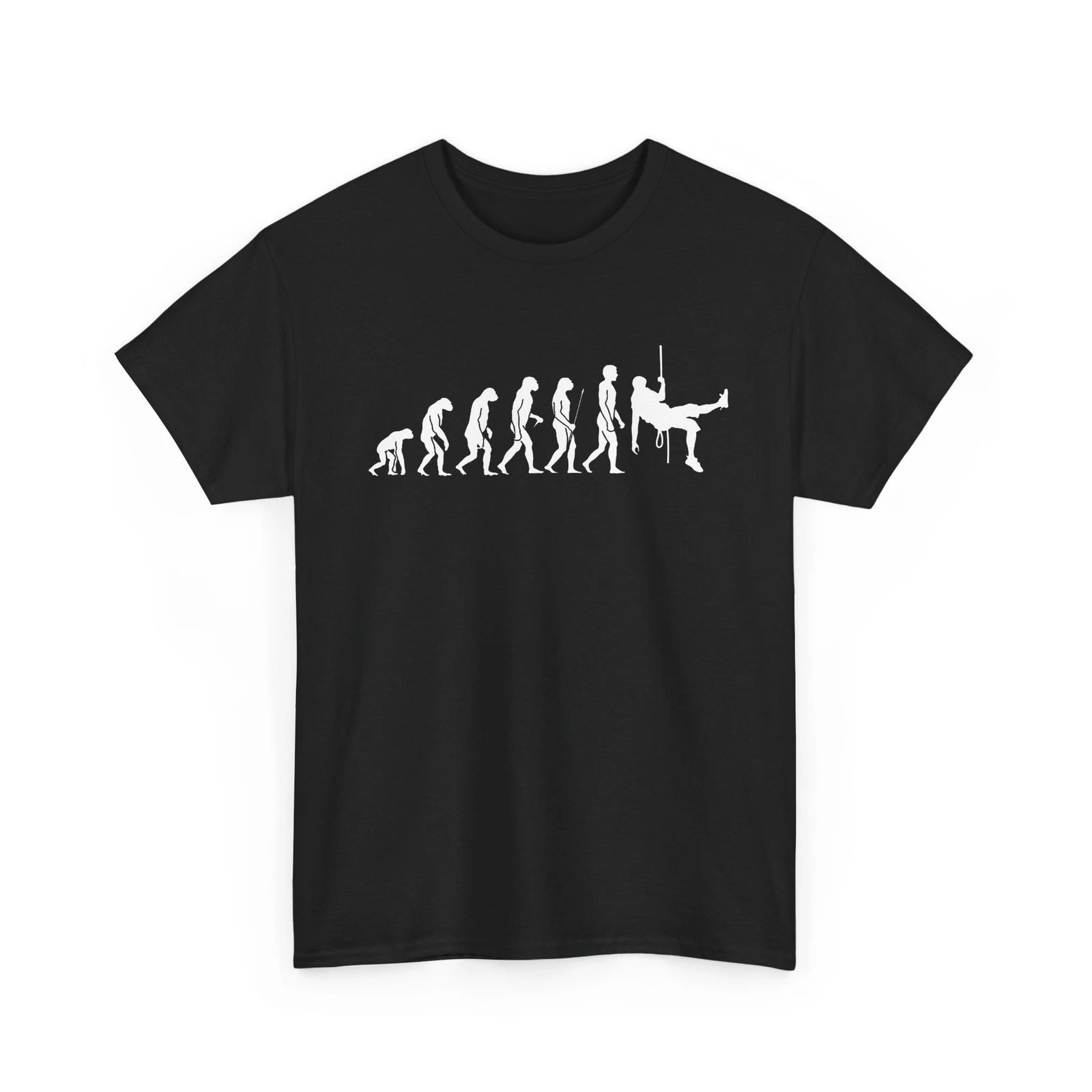 Evolution of Men Climbing Mountains Shirt Unisex Heavy Cotton Tshirt
Opens in a new window or tab