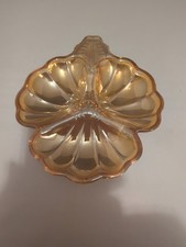Carnival Glass Shallow (Nut) Dish  in Excellent Condition