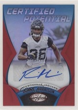 2018 Certified Potential Signatures Mirror Red 9/75 Ronnie Harrison Auto 0c2