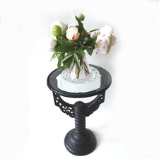 Antiker Tisch, Gusseisen Beistelltisch, Blumentisch, Cast Iron Table, um 1900