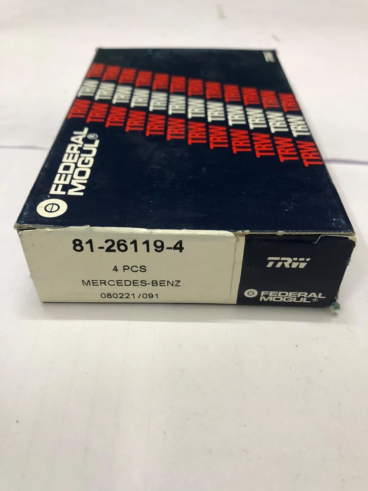 4 X GUÍA VÁLVULA ENTRADA 81-26119-4 TRW MERCEDES-BENZ CABRIOLET W111 W112 280 Foto 3 de 4