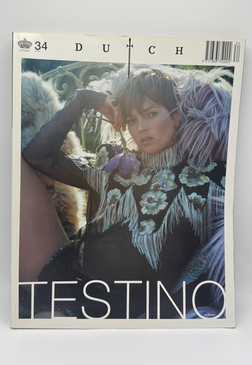 Dutch Magazine Issue 34 Summer 2001 Mario Testino Fashion