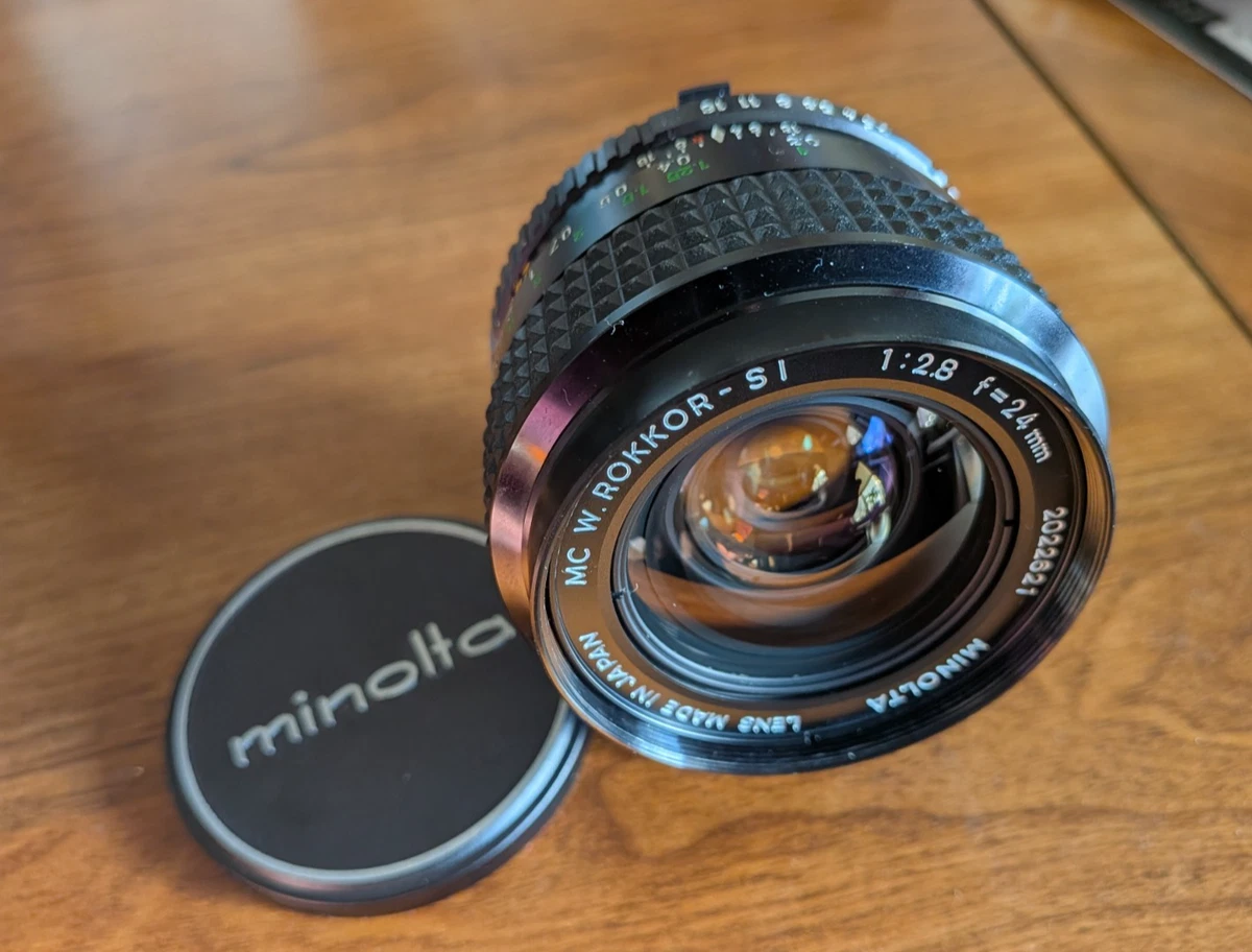 Minolta f/2.8 Camera Lenses 24mm Focal for sale | eBay