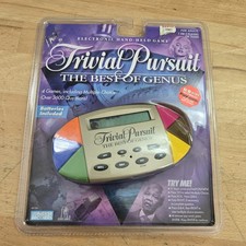 Vintage Trivial Pursuit The Best of Genus Electronic Handheld Game 1997 New