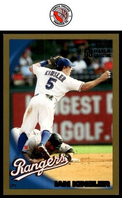 2010 Topps #90 Gold /2010 Ian Kinsler GET EVERY 4TH FREE