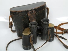 Leitz Fernglas Binoculars Prismenglas D.F. 6x30 Antik funktionsf. working + Ta.
