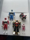 Vintage Power Rangers Lost Galaxy Lot Torozord Red Ranger