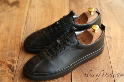 Grenson The Good Shoe Schwarz Leder Schnürschuhe Sneaker Herren UK 8 E US 9 EU 42
