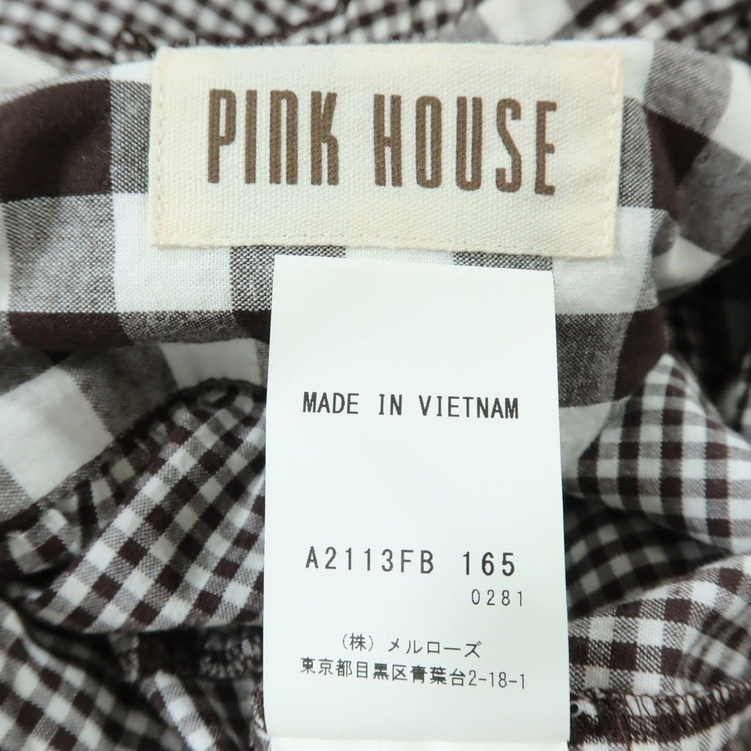 Pink HouseGingham Patchwork Tiered Ruffle Blouse … - image 9
