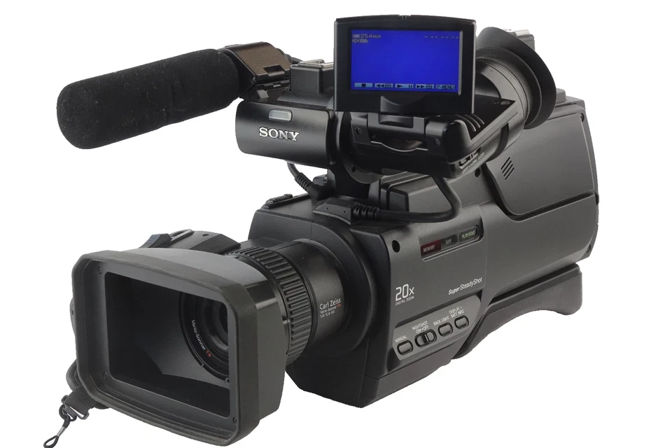 Sony HVR-HD1000E PAL Full HD , HDV Camcorder Handycam MiniDV +DV-IN/OUT "TOP" - Bild 2 von 4