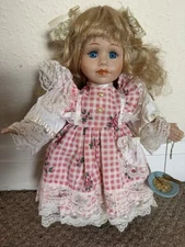 Porcelain Doll Goldilocks With Her Porridge