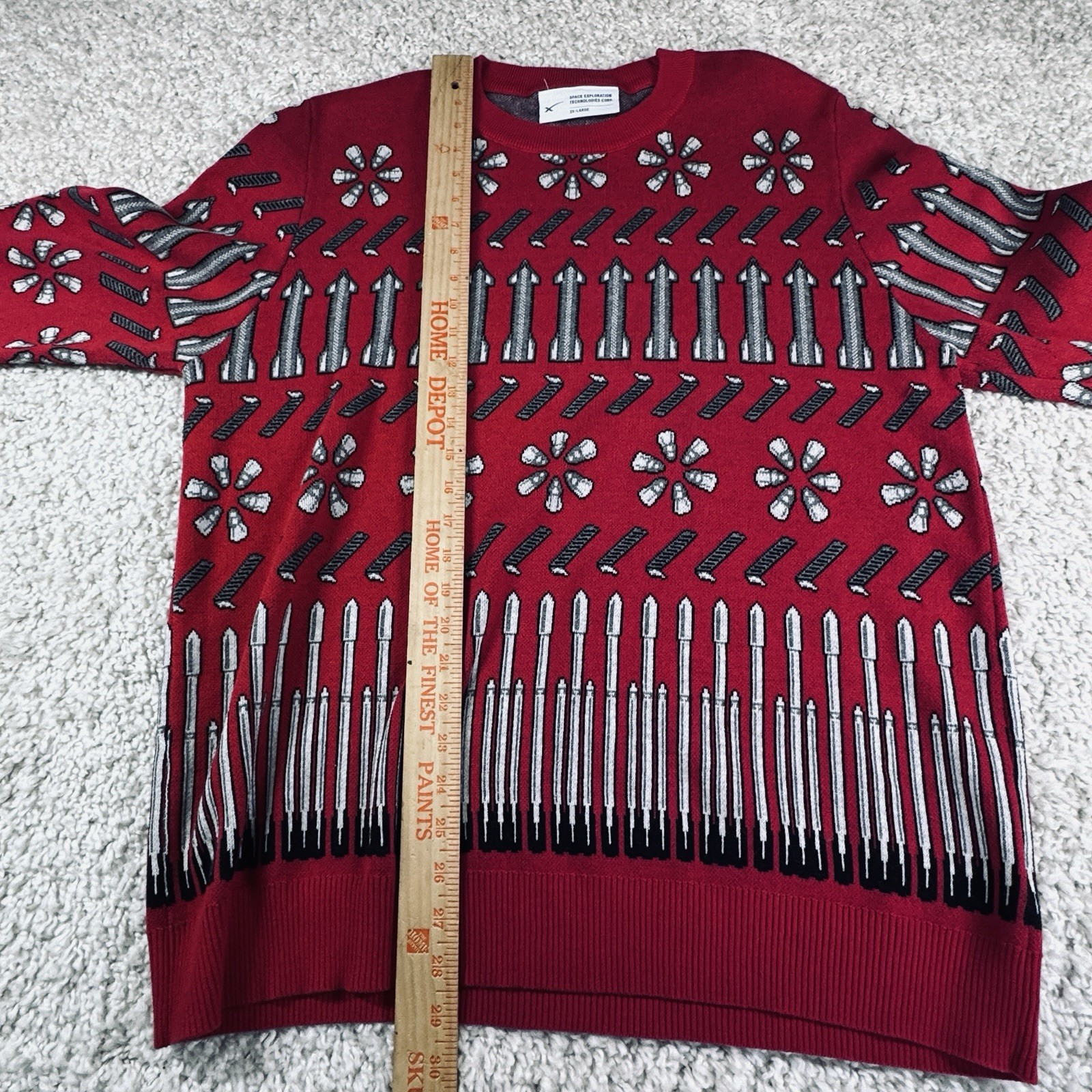 Space Exploration Technologies 2X Red Rocket Grap… - image 3