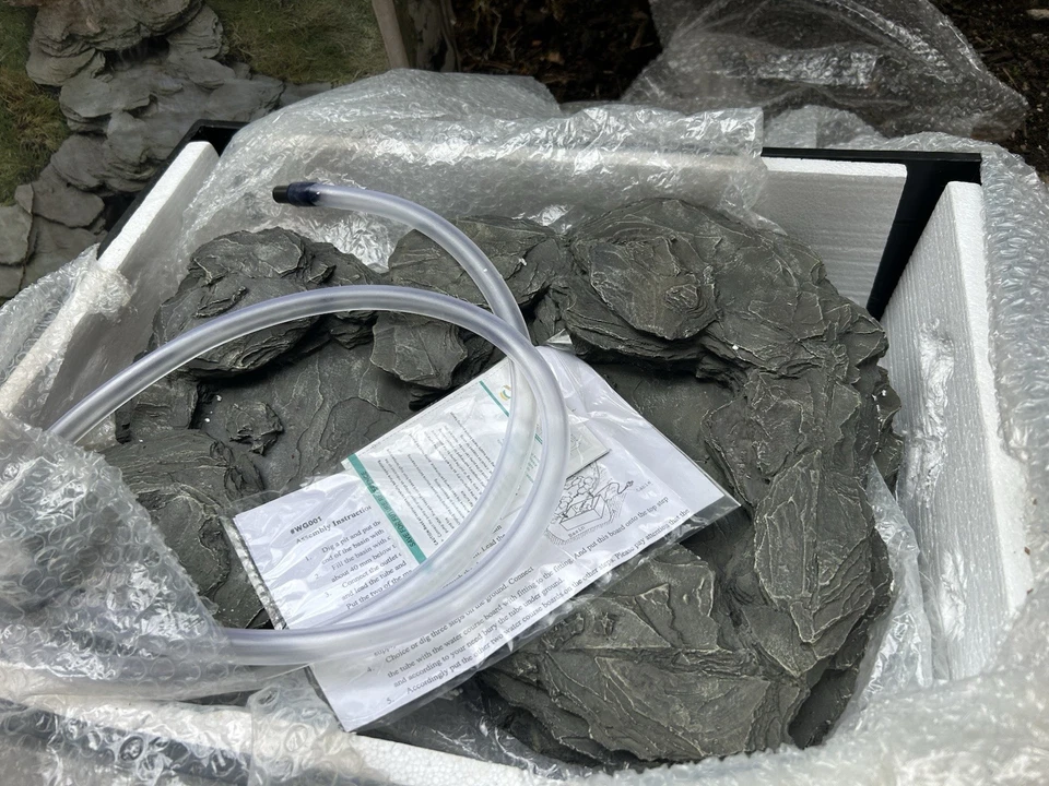 Slate Cascades Natural Rock Indoor/Outdoor Fountain - Image 2 of 3