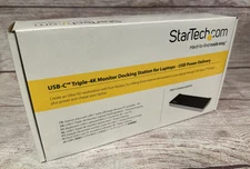 StarTech USB-C Triple 4K Monitor Docking Station USB Power Delivery DK30CH2DPPD