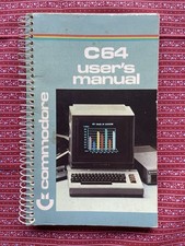 Commodore C64 User's Manual 1982 Softcover Spiralbound Vintage Book 207 pp