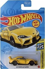 Hot Wheels '20 Toyota GR Supra, Yellow 178/250 Speed Graphics 5/10