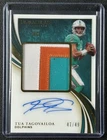 TUA TAGOVAILOA 2020 PANINI IMMACULATE COLL ROOKIE PREMIUM PATCH AUTO RC 47/49