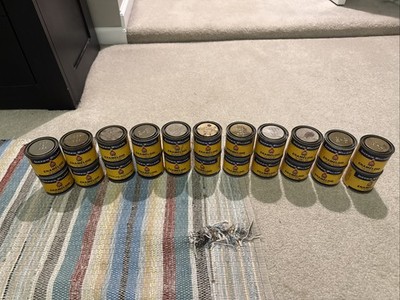 Vintage Enameloid Sherwin Williams Enamel Paint Quarter Pint 1/4 Pint Full 22