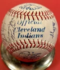 1978 Cleveland Indians Team Autographed Baseball: Bell, Thornton, Colavito, + 24