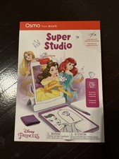 Osmo Super Studio Disney Princess Game Learn to Draw Ages 5  11 Tablet Base Req