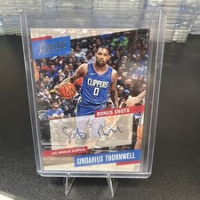 2017-18 Panini Prestige - Bonus Shots Signatures Sindarius Thornwell #23 (AU, RC