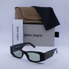Palm Angels PERI007 ANGEL 1055 Black/Green 51-19-145 Sunglasses New Authentic