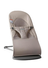 Bouncer Balance Soft, Tri-Fabric, Sand Grey  2-In-1 Adjustable Baby Bouncer Sea
