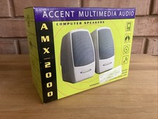 New in Box - Vintage AMX 2000 Computer Speakers