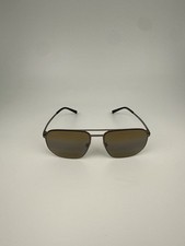 MAUI JIM SHARKS COVE MJ H605-01 SATIN SEPIA W/ HCL BRONZE POLARIZED SUNGLASSES